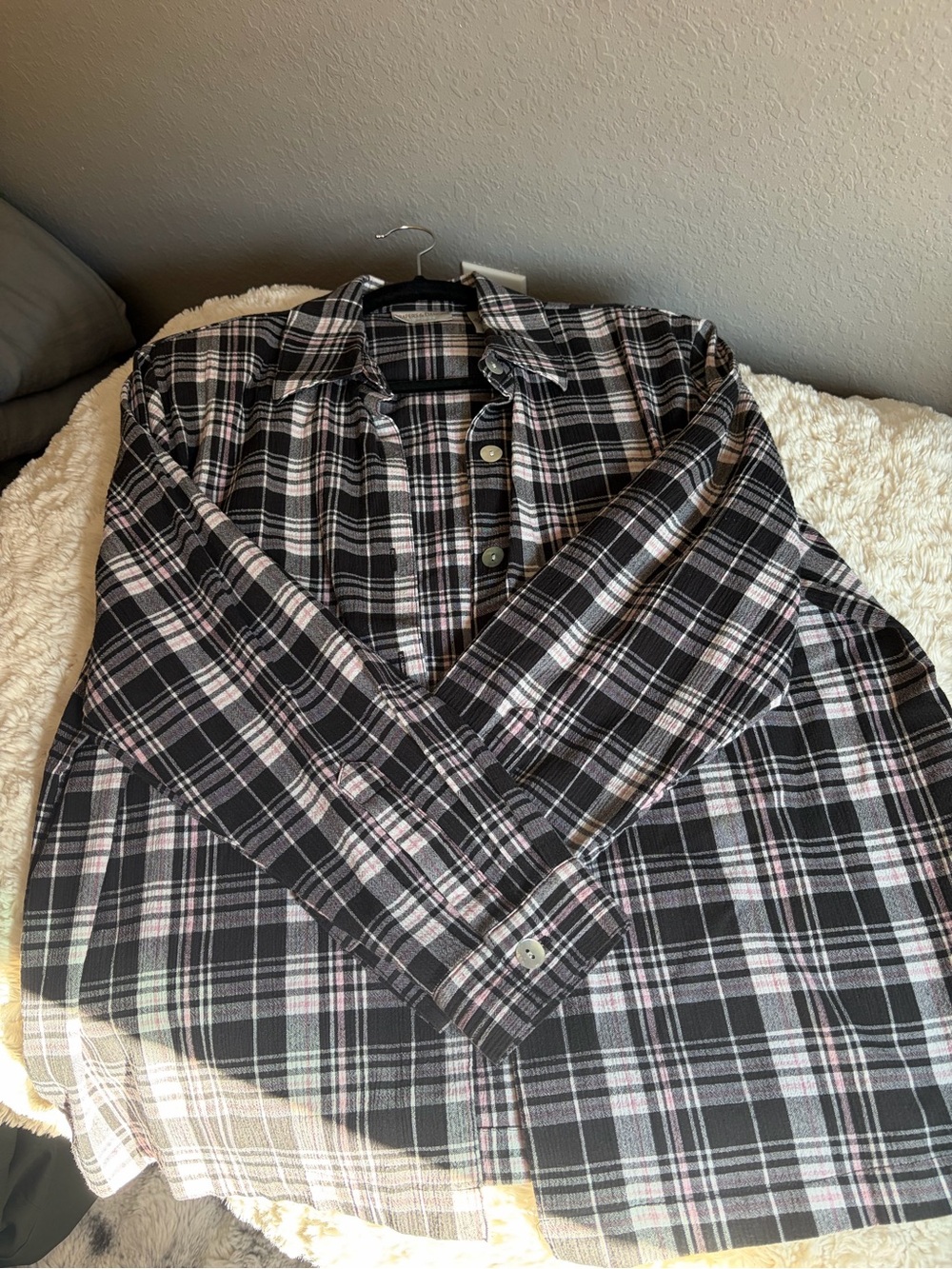 Drapers and Damons plaid shirt
